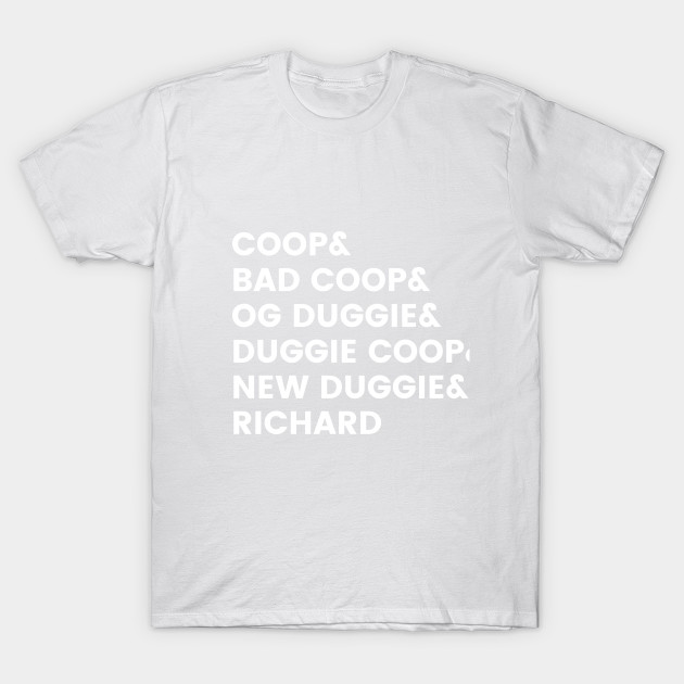 All the coops white T-Shirt-TOZ